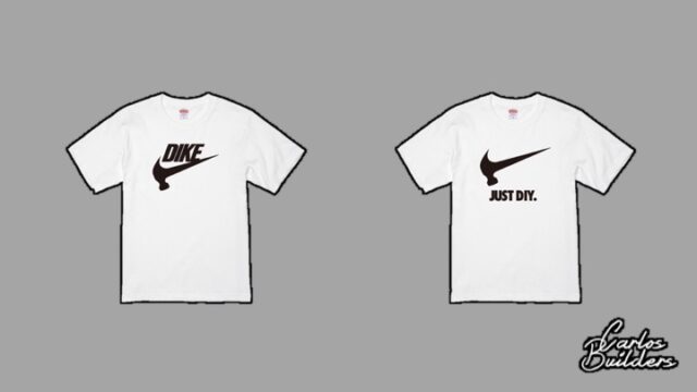 DIKE Tシャツ（NIKEオマージュ）